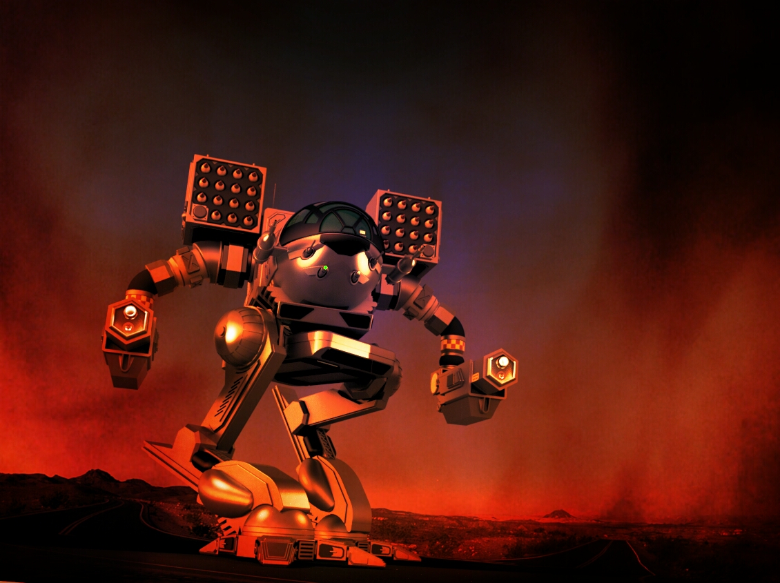 MadCat机甲战士机器人造型